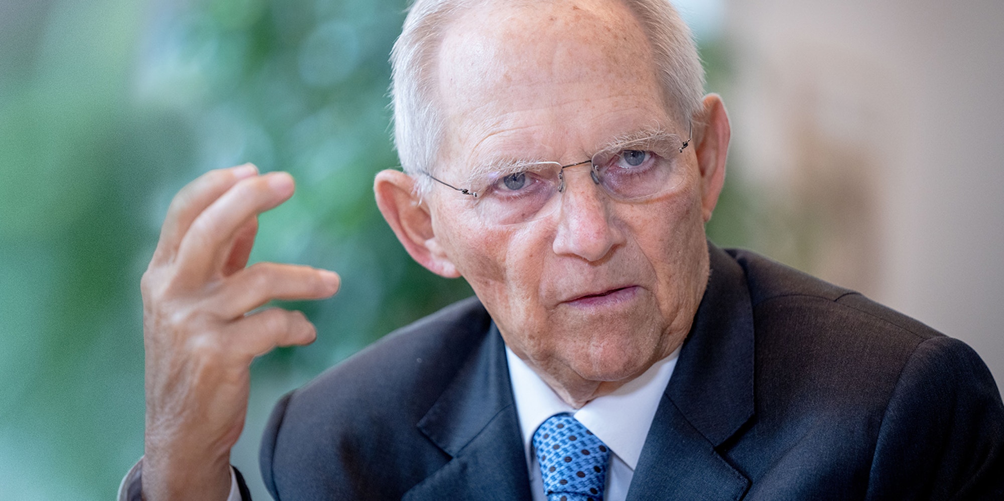 wolfgang schäuble Umfrage der woche
