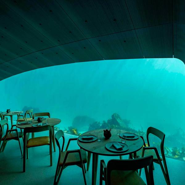 Unterwasserrestaurant Norwegen