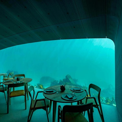 Unterwasserrestaurant Norwegen