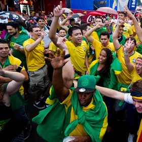 Brasilien Public Viewing
