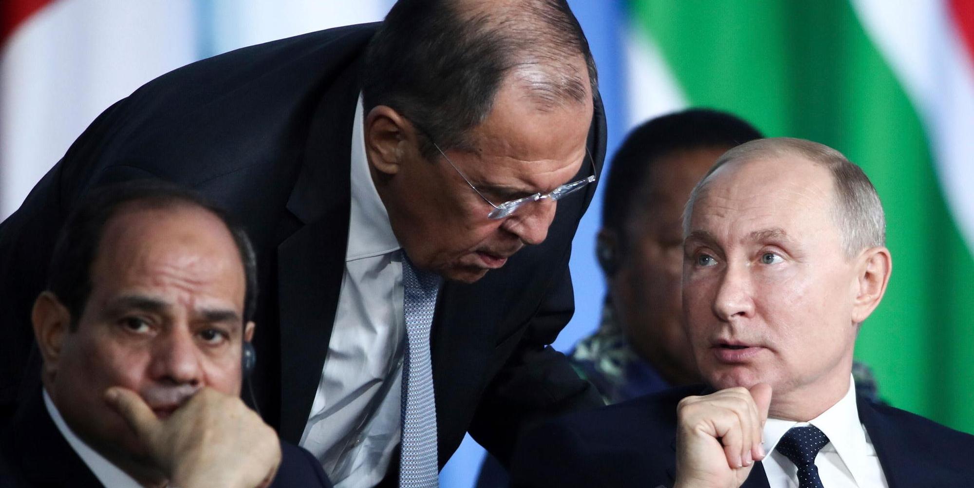 Lawrow Putin 2019