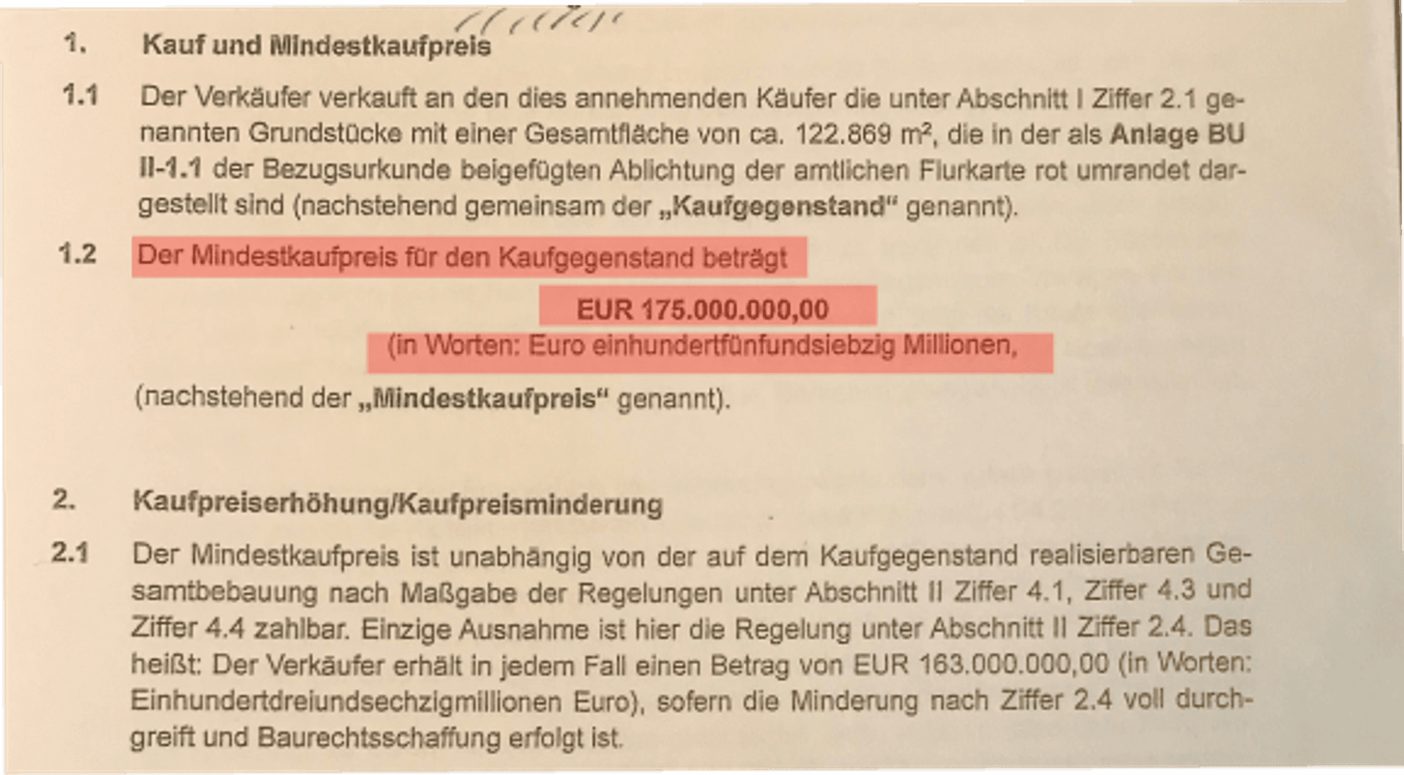 Kaufvertrag