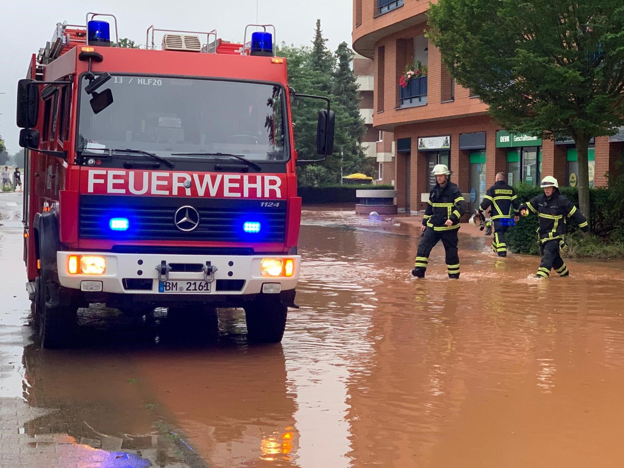 Erftstadt Unwetter Freitag