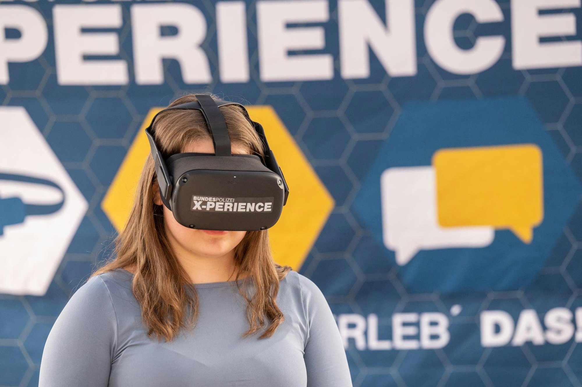 VR-Brille Bundespolizei WEISER