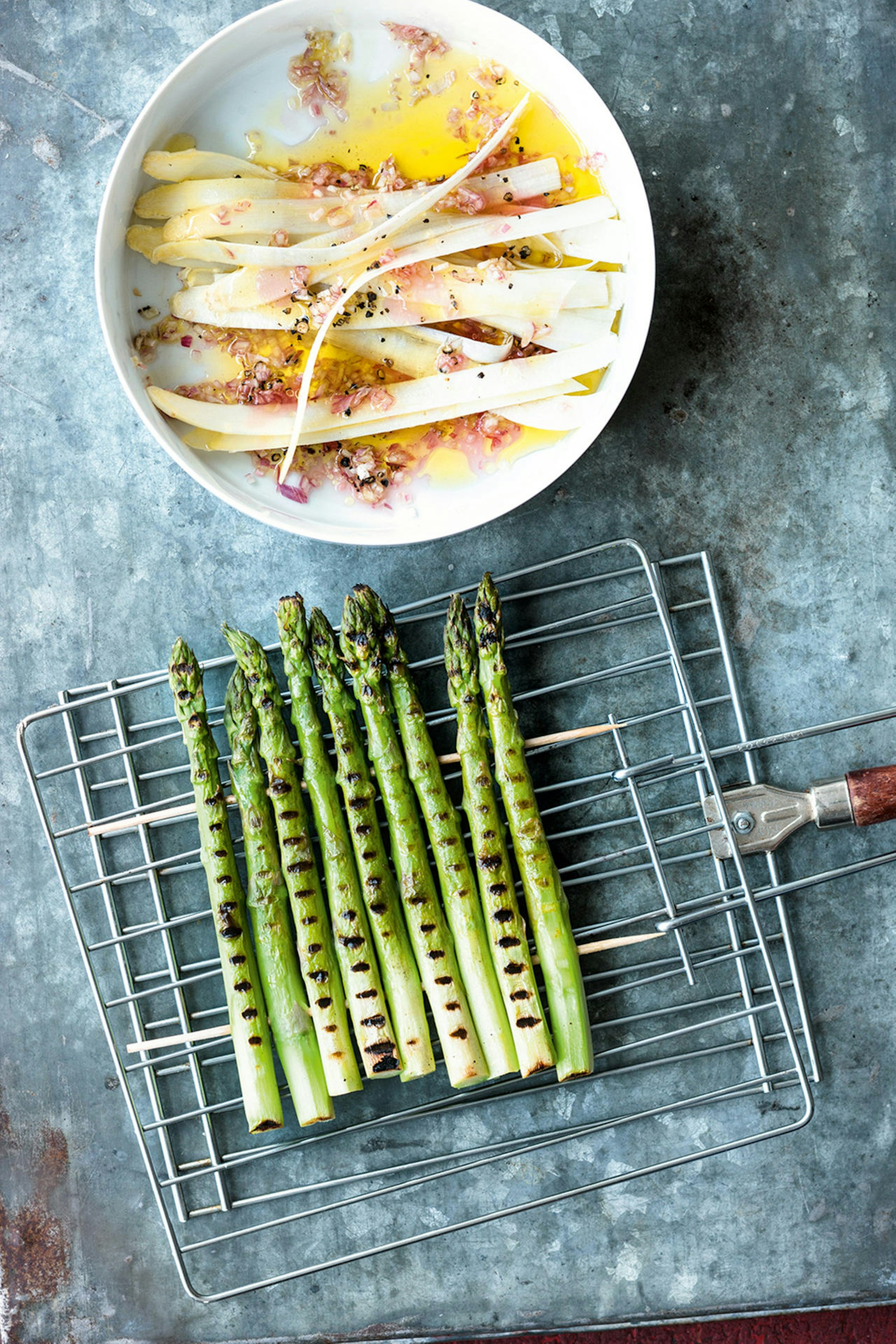 spargel mariniert oder gegrillt