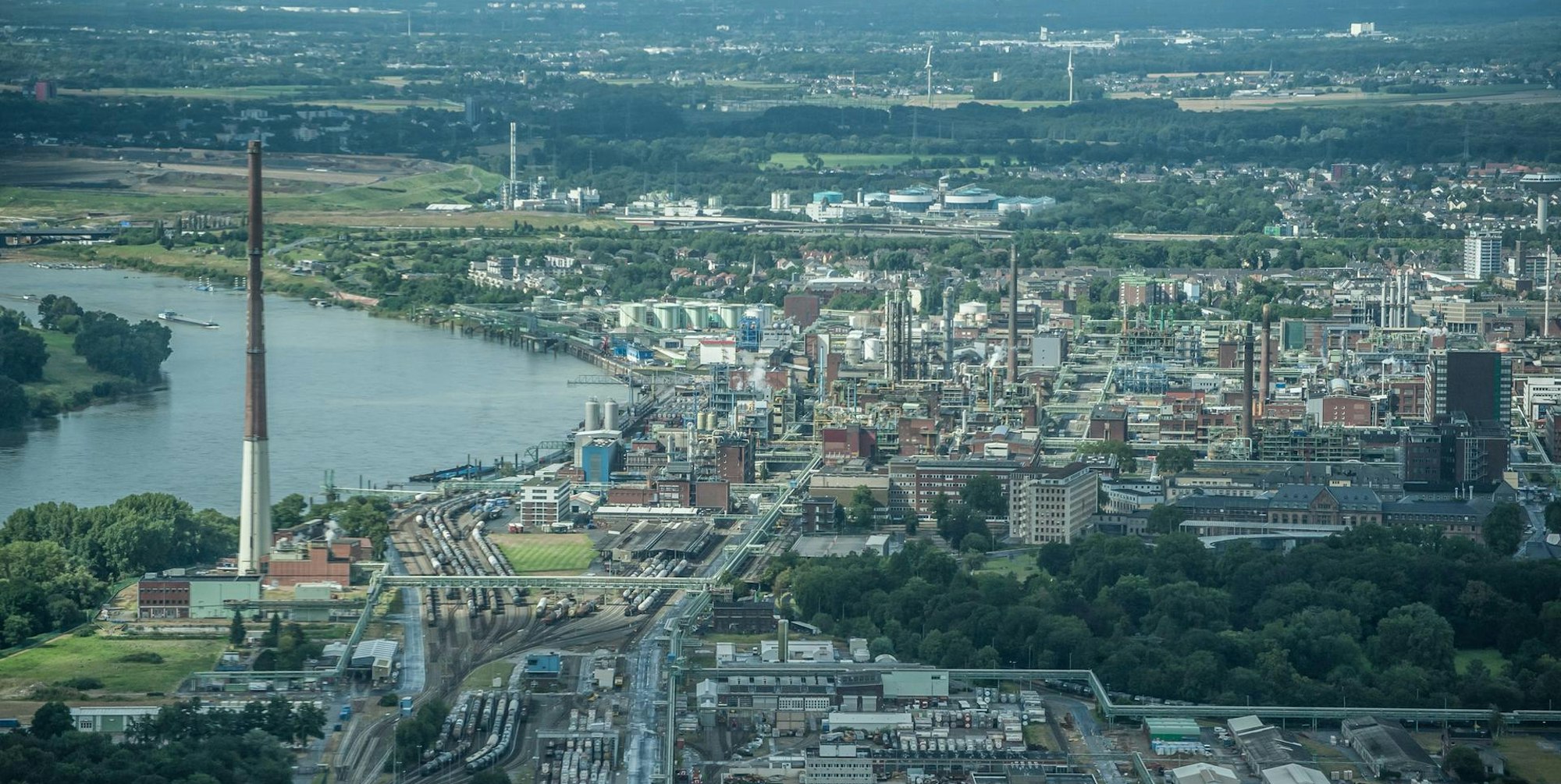 Chempark Leverkusen Luftbild (1)