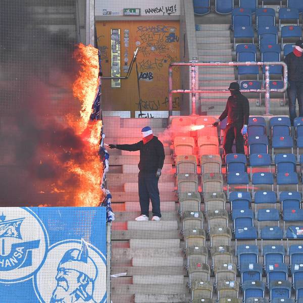 Krawalle in Rostock