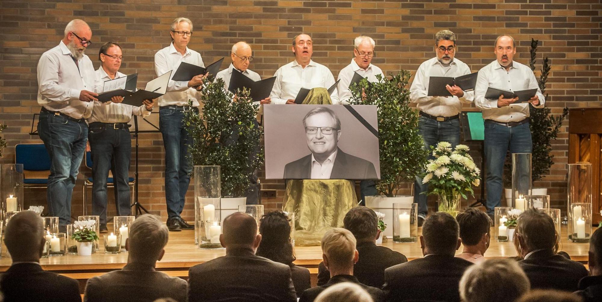 Trauerfeier Stefan Caplan Chor