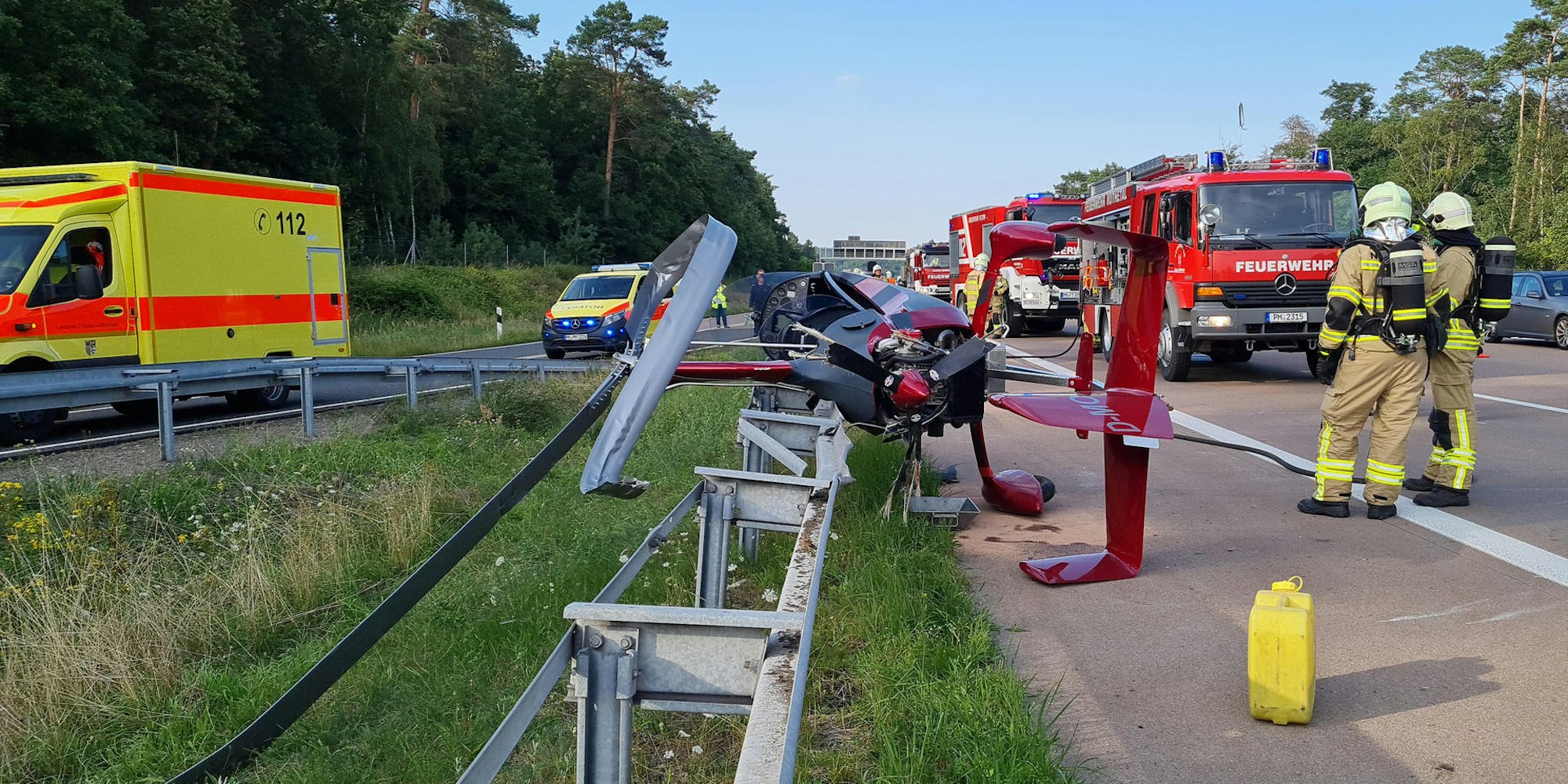 Hubschrauber Nuthetal