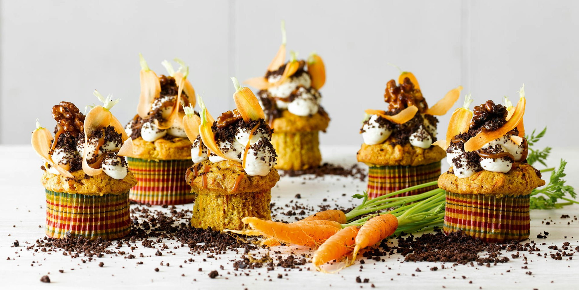 dessert aus gemuese karottenmuffin