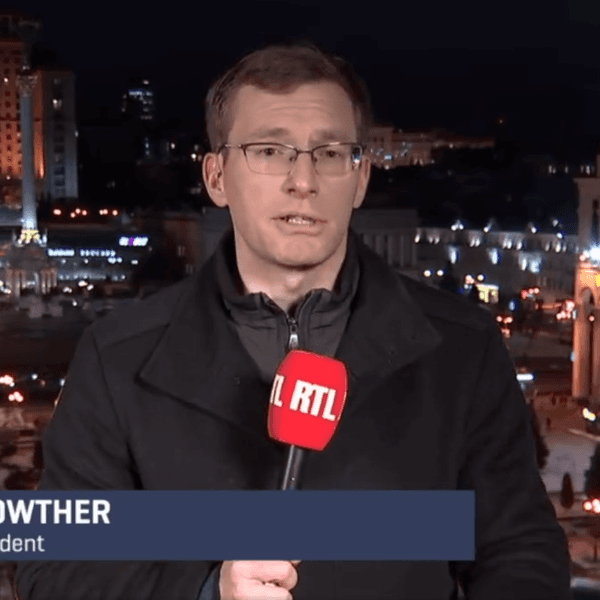 Reporter Philip Crowther