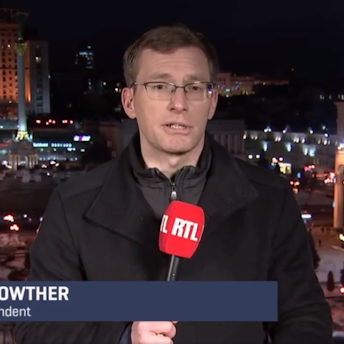 Reporter Philip Crowther