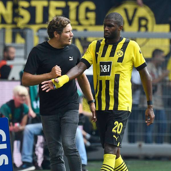 Modeste bei seiner Auswechlsung