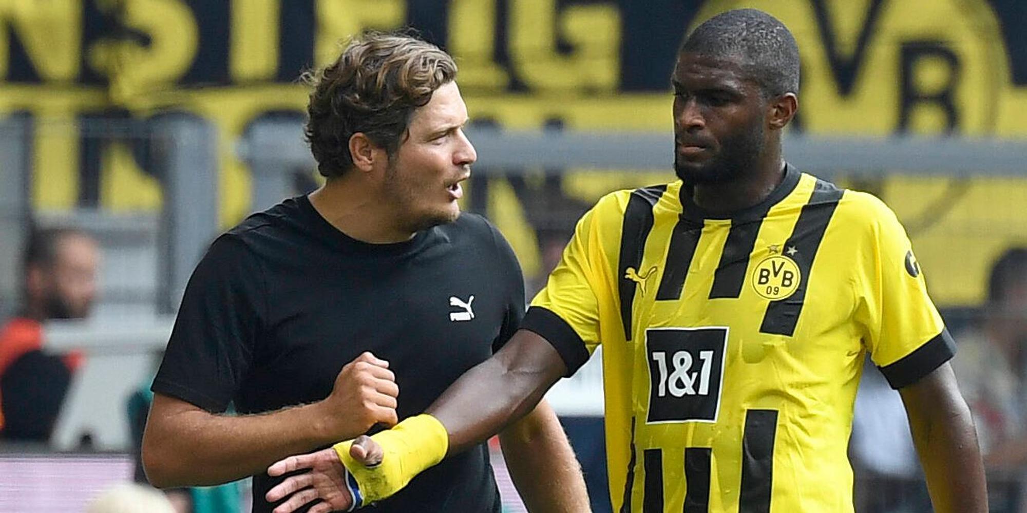 Modeste bei seiner Auswechlsung
