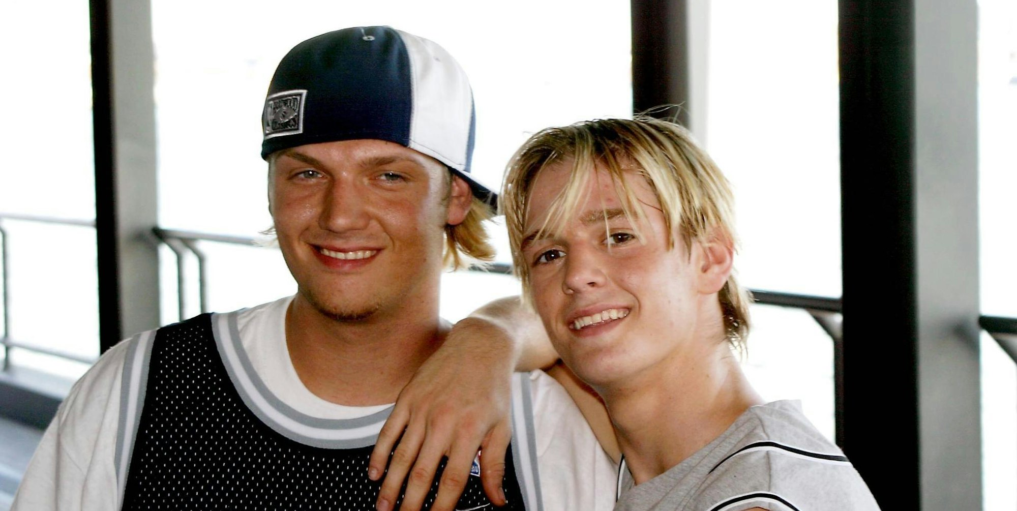 Aaron und Nick Carter 2003 Imago