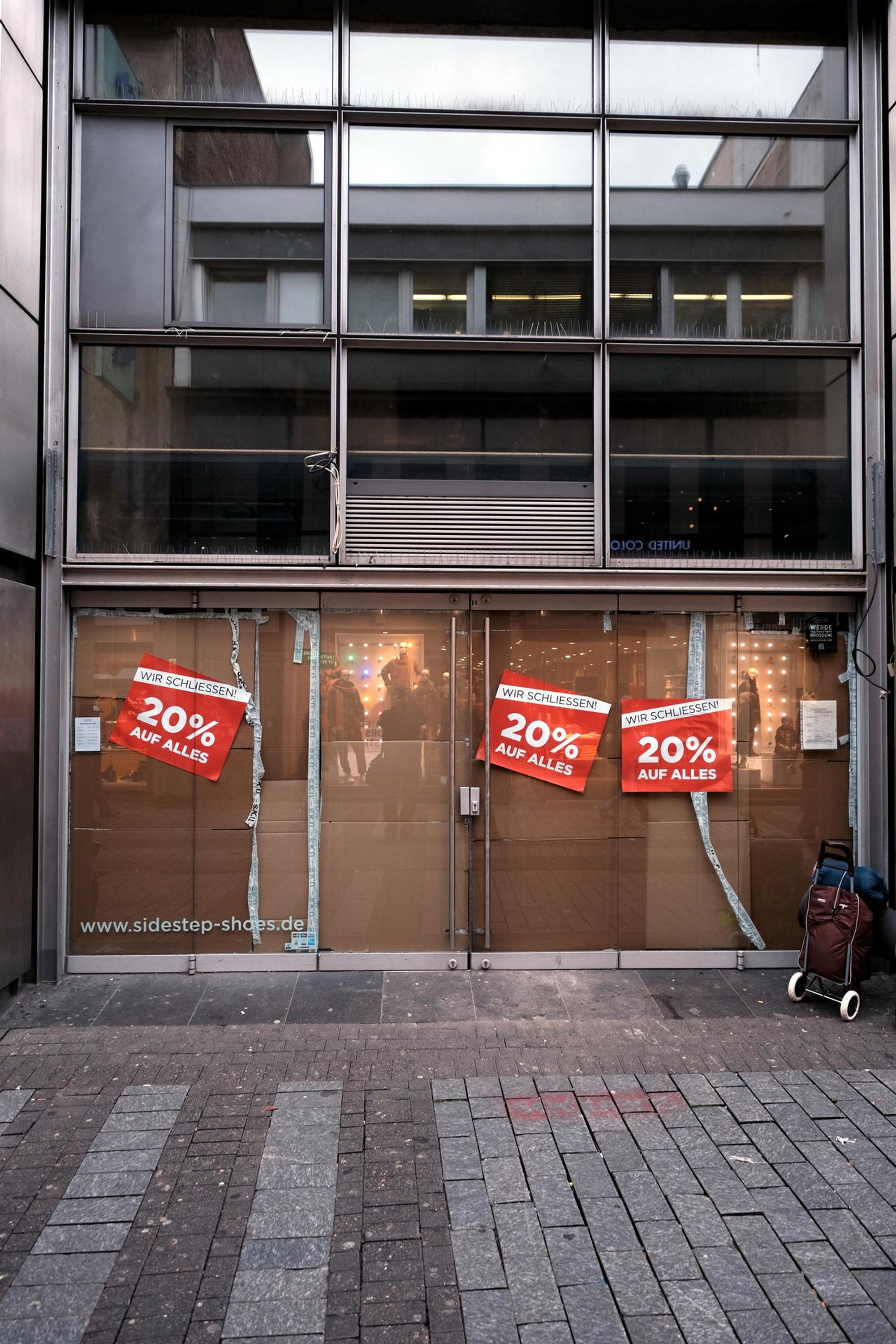 Grönert Hohe Straße Einkauf Shopping Köln Leerstand 1