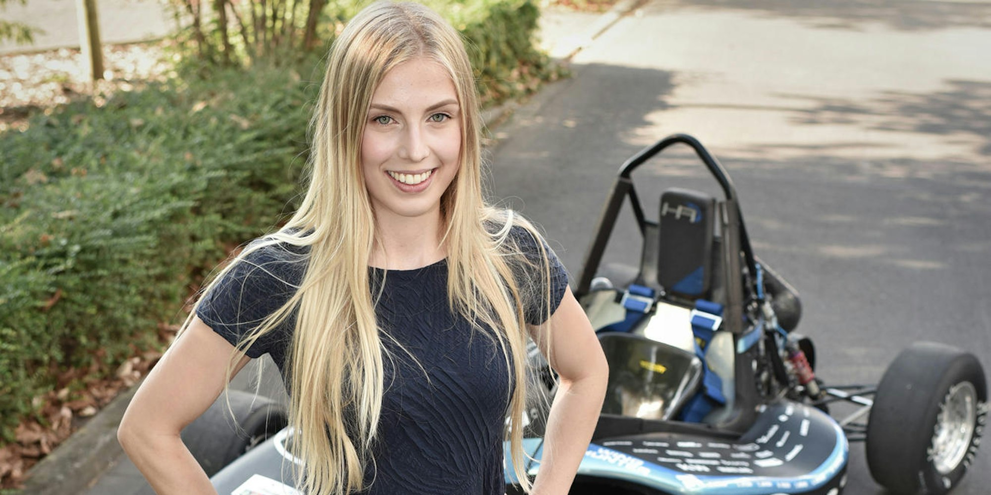 HS-Niederrhein Formula Student, Teamleiterin Jule Jeschonowski