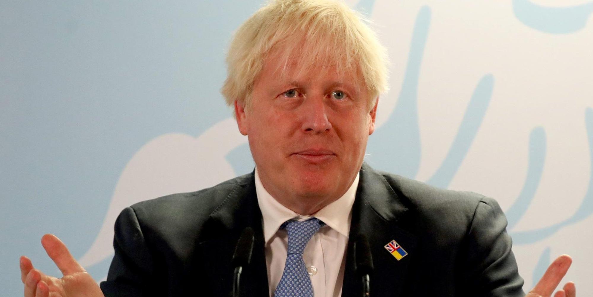 Johnson Ende seiner Amtszeit