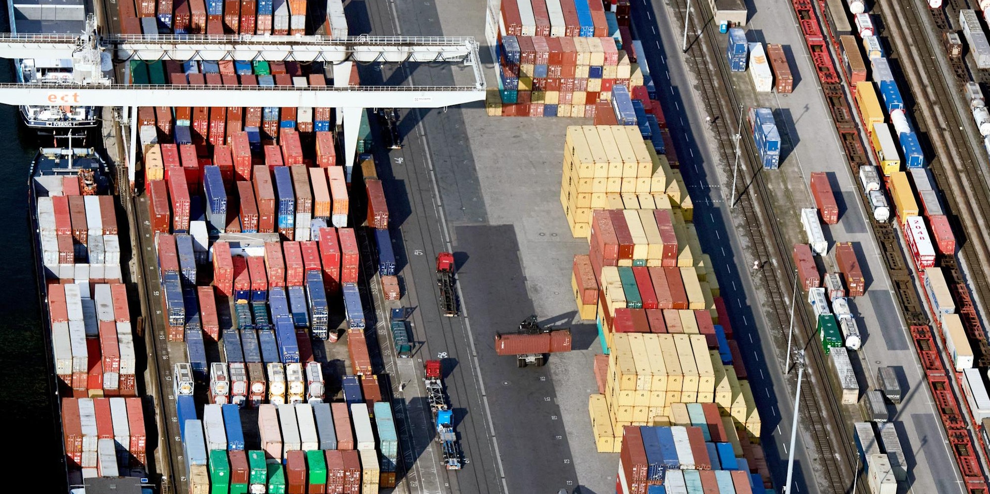 Containerhafen Konjunktur