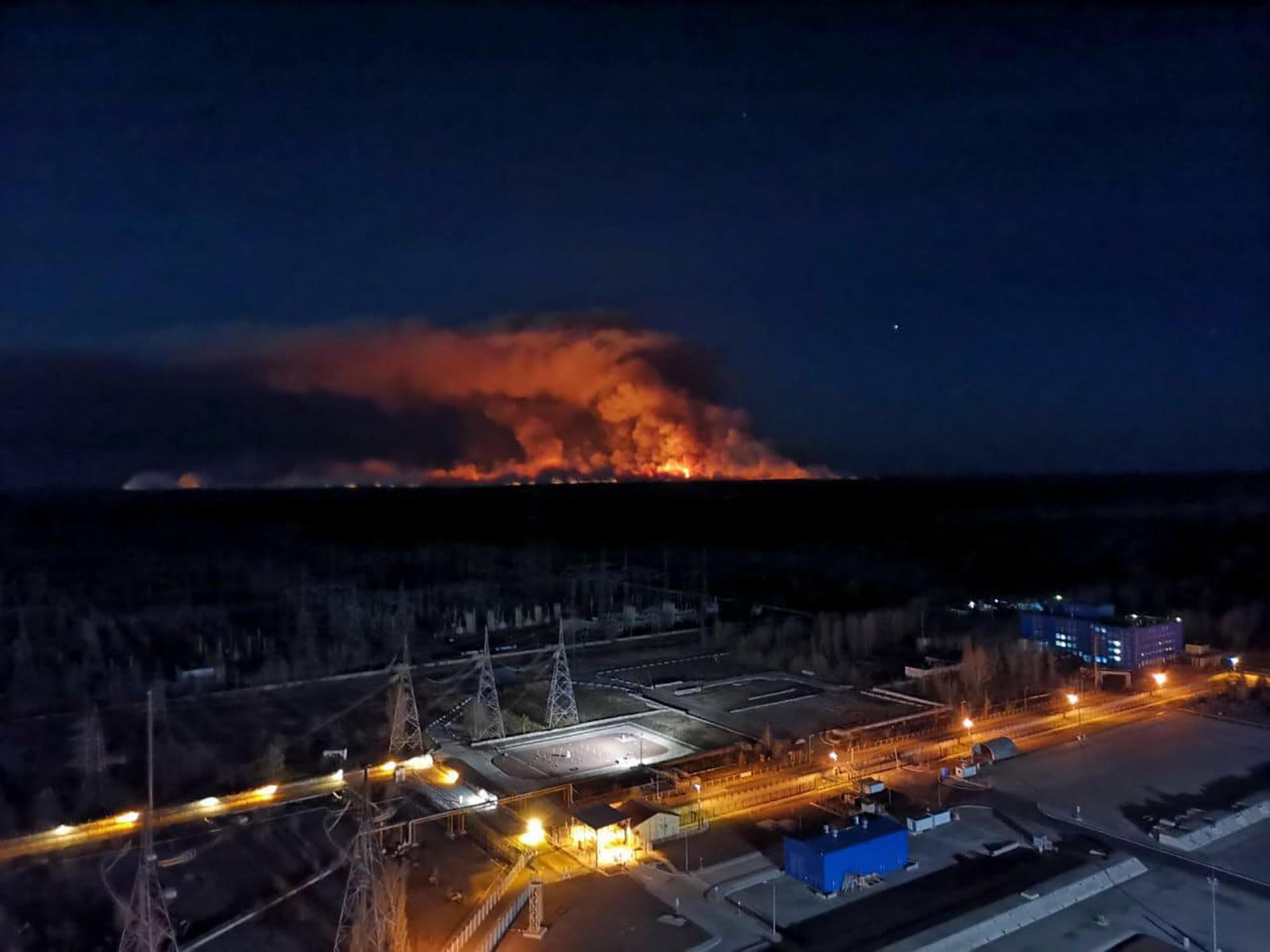 Tschernobyl Feuer
