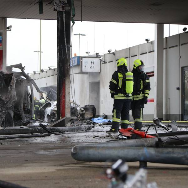 Brand Raststätte Hammersbach 2