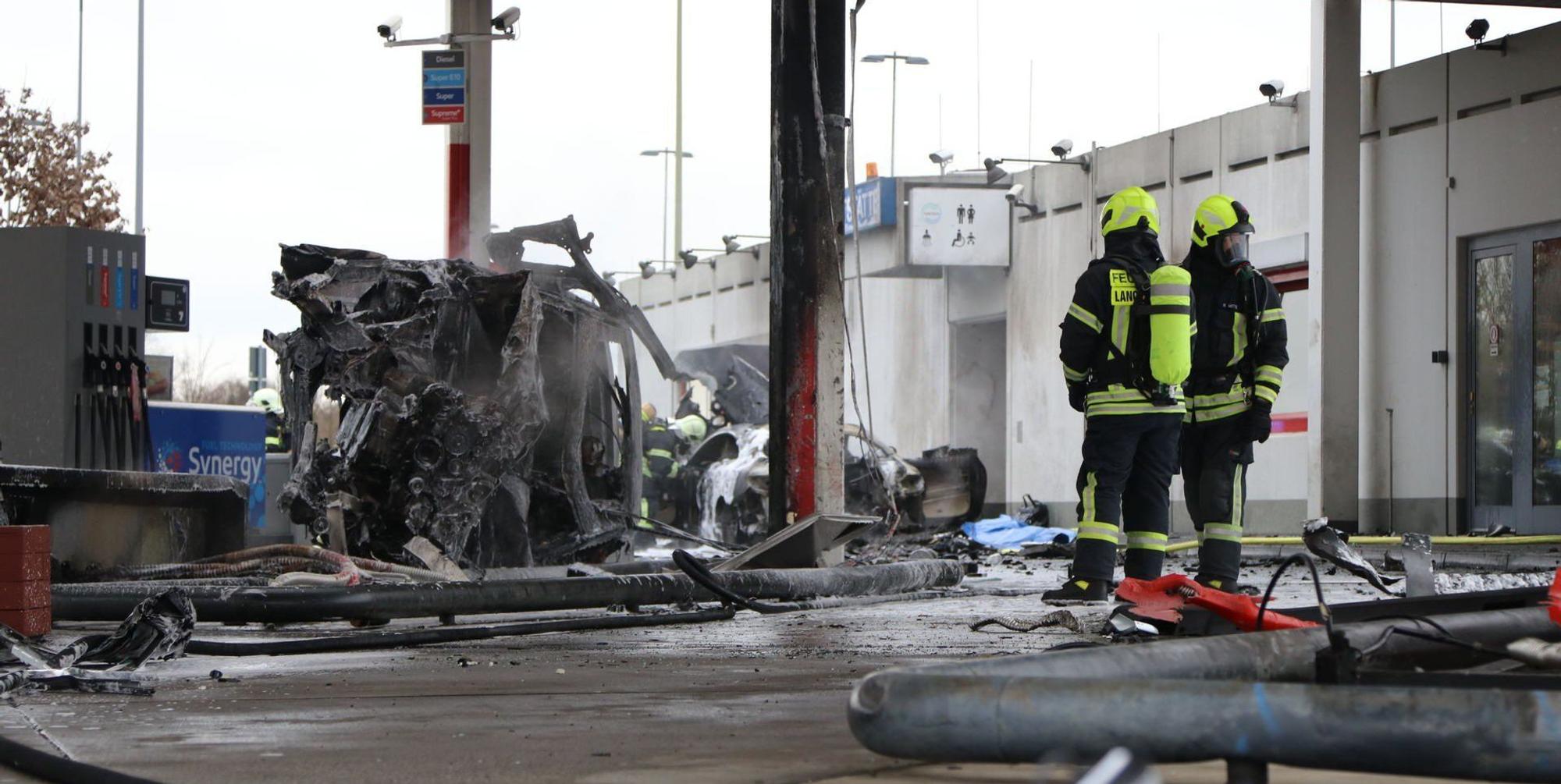 Brand Raststätte Hammersbach 2