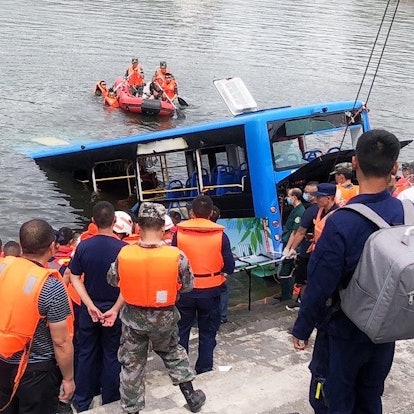 Busunglück in China