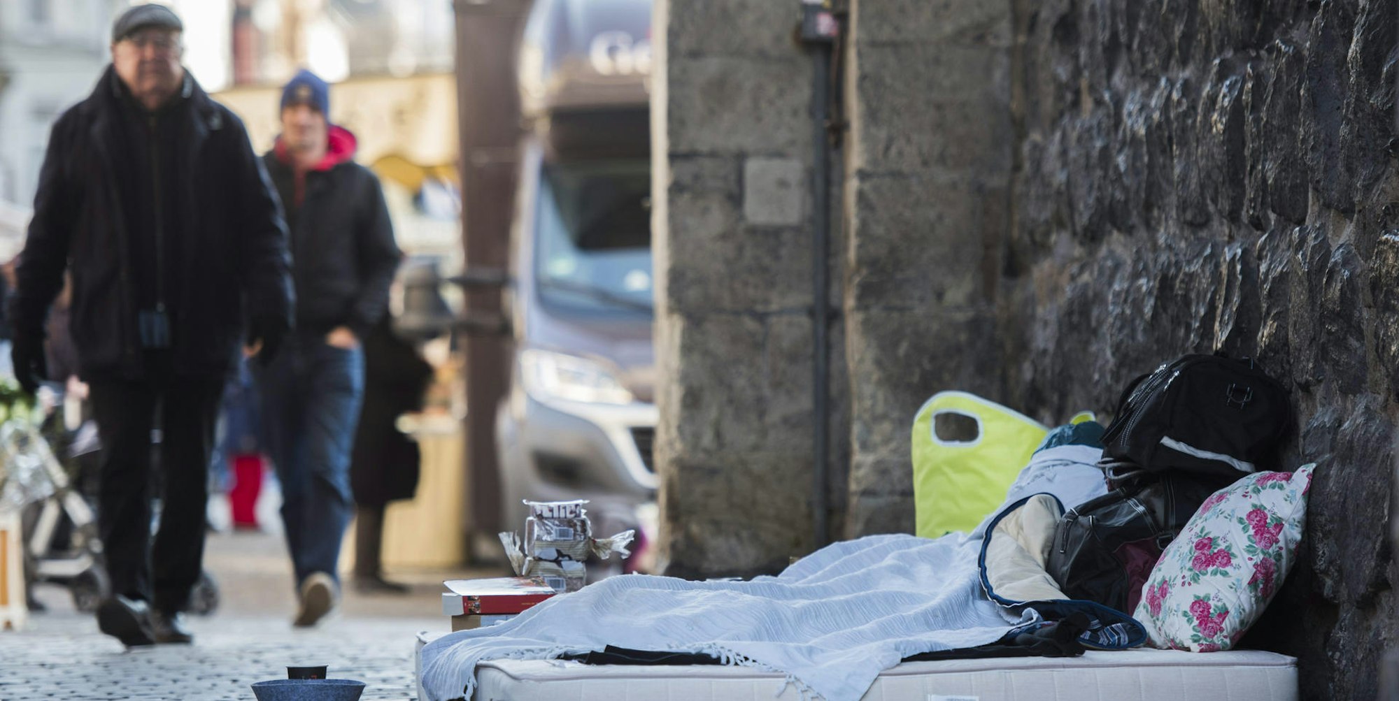 Obdachlose Köln WEISER