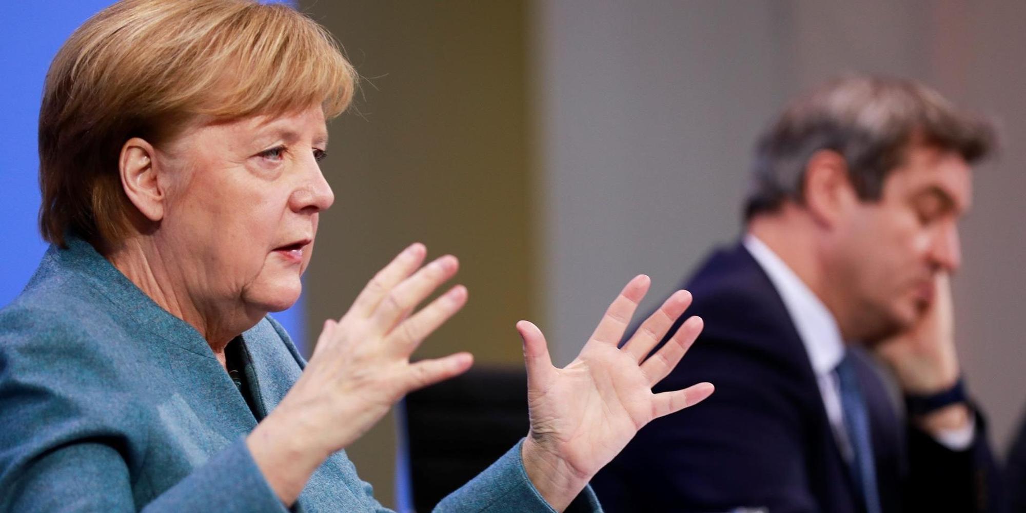 Merkel und Söder