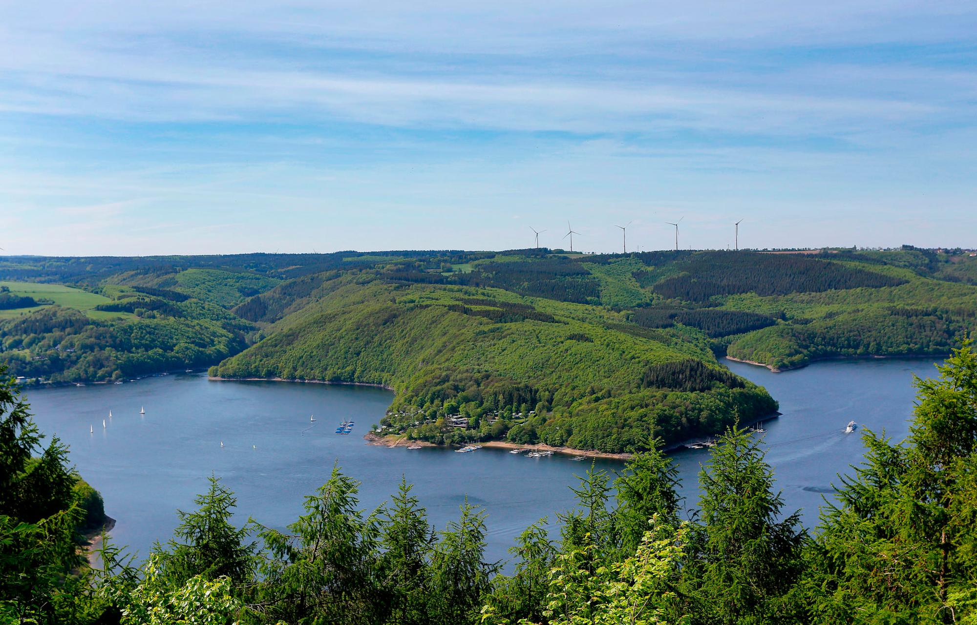 Nationalpark_Eifel_See_von_oben_Banneyer