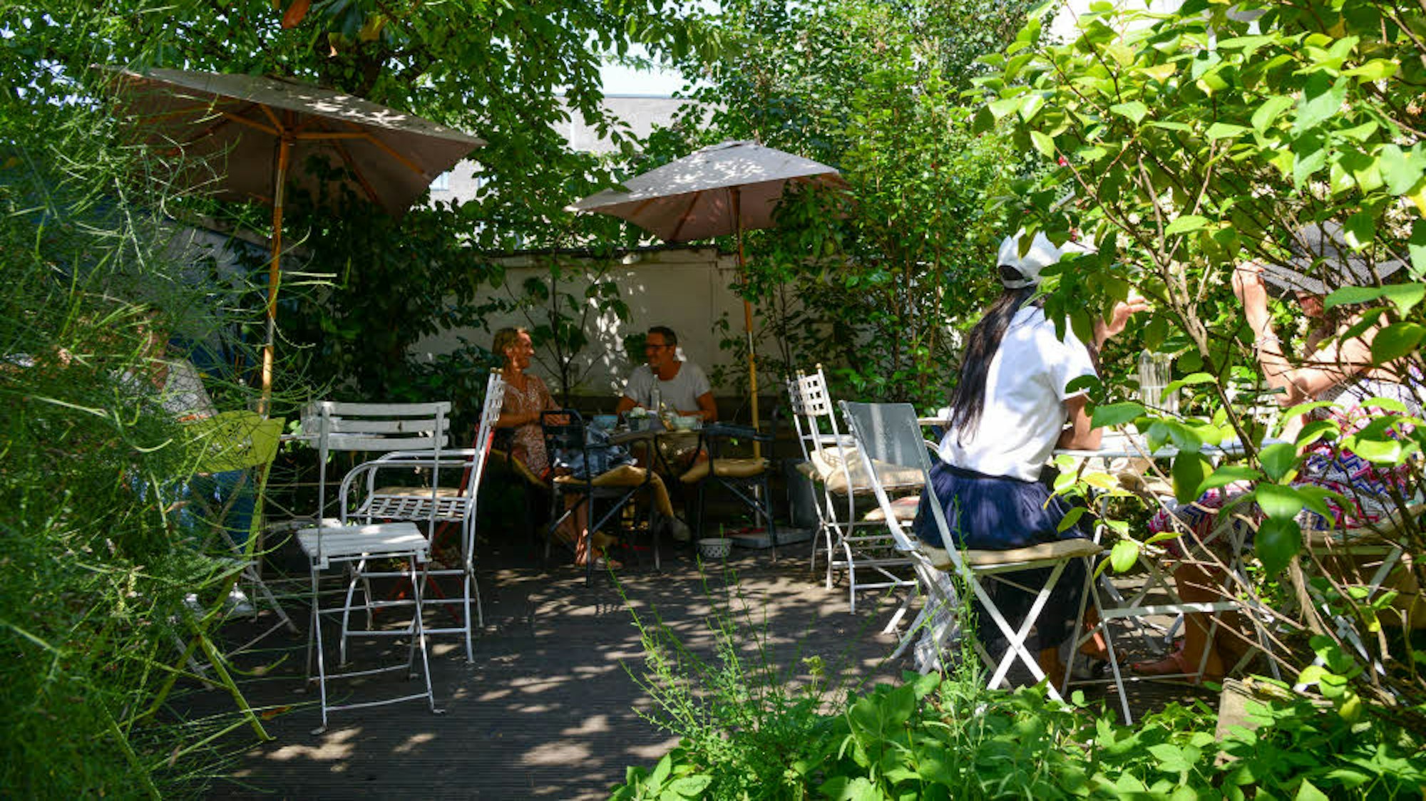 Die Terrasse des Café Kogi in der Innenstadt. (Archivbild)