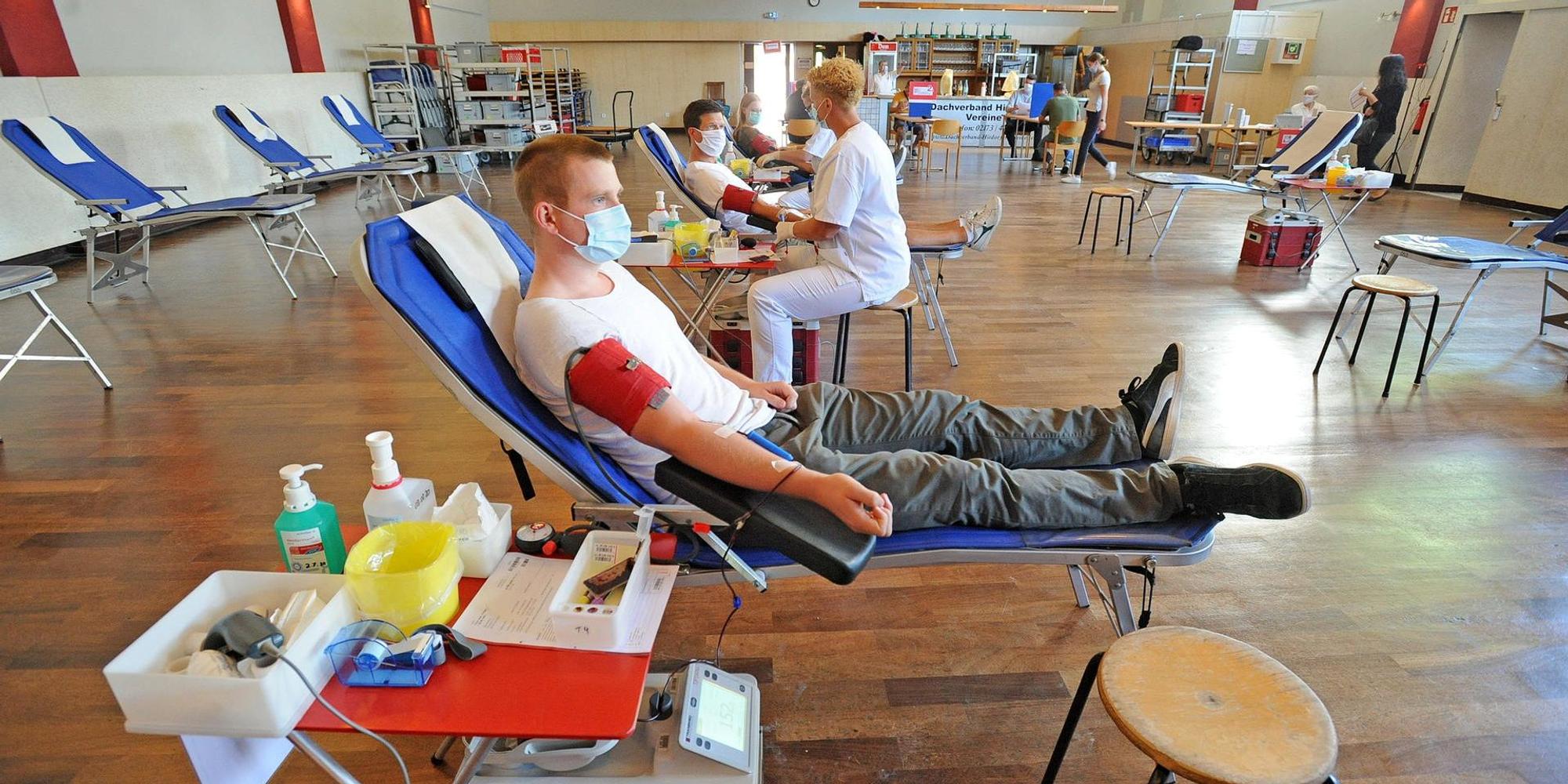 Blutspende in Leverkusen