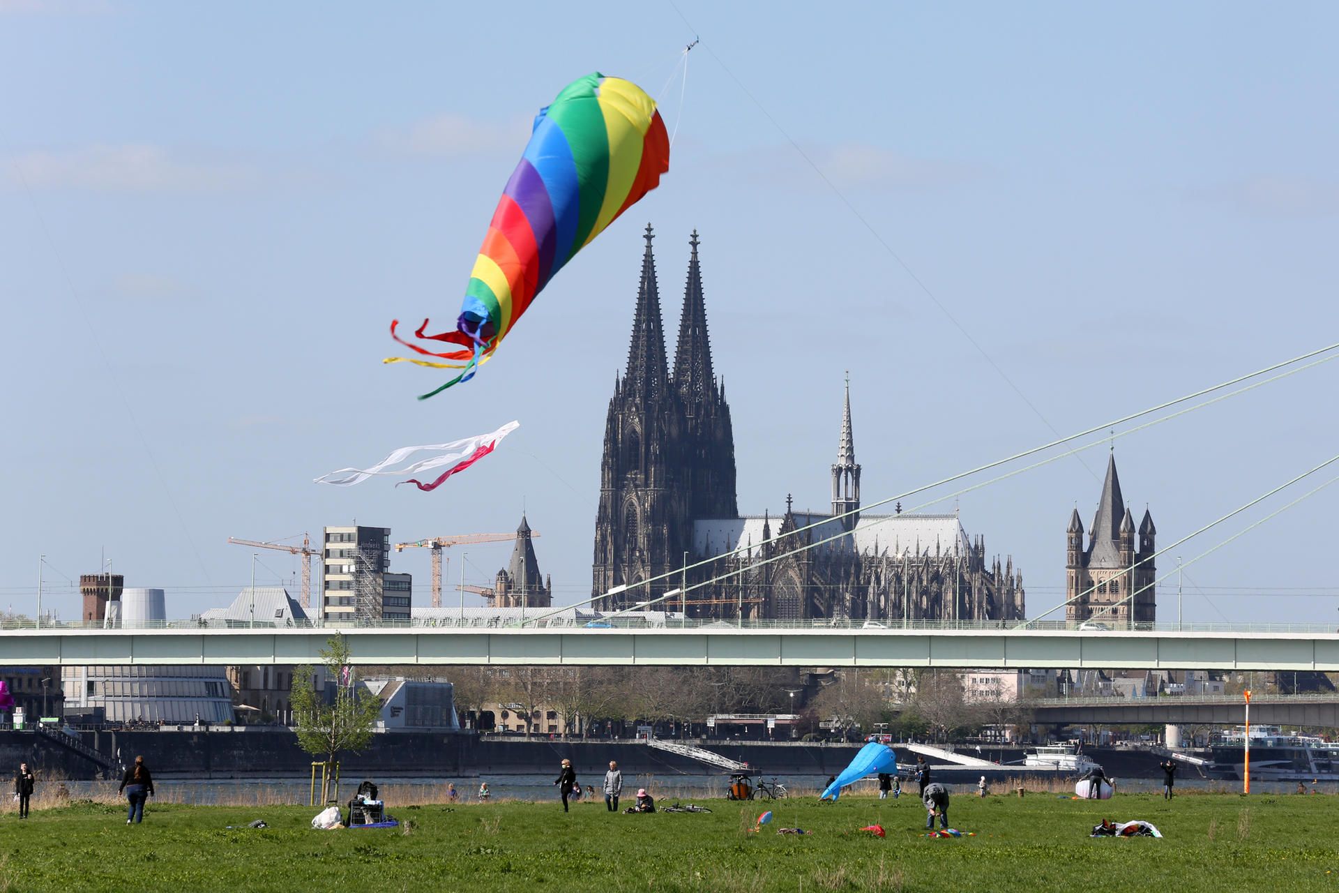 Köln Pollerwiesen Ostermontag