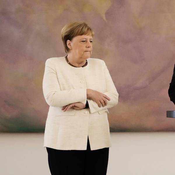 Merkel zittert