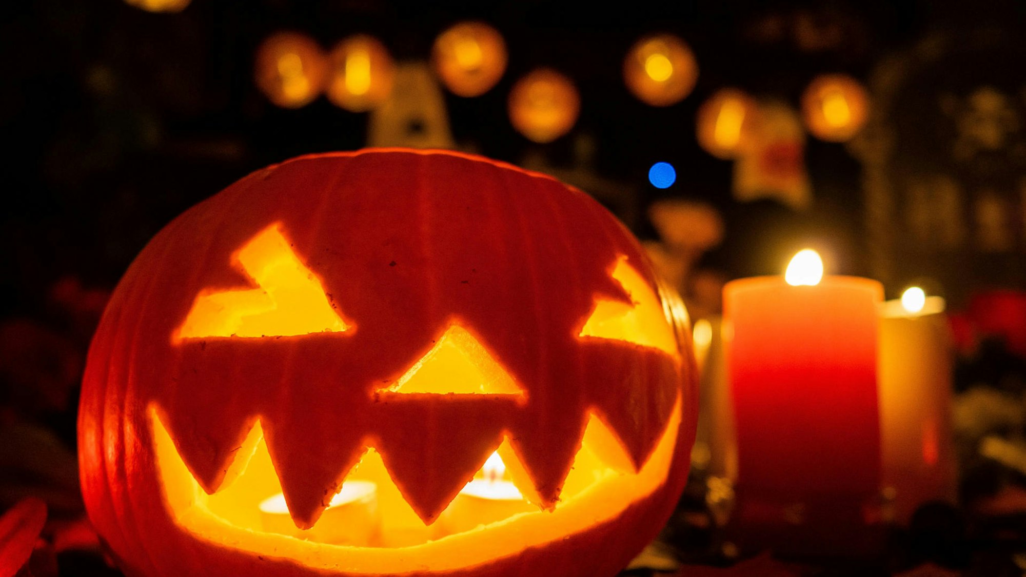 An Halloween gab es eine Schlägerei um geworfene Eier.