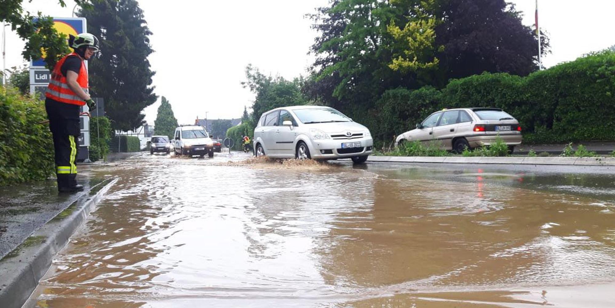Hochwasser-Balken