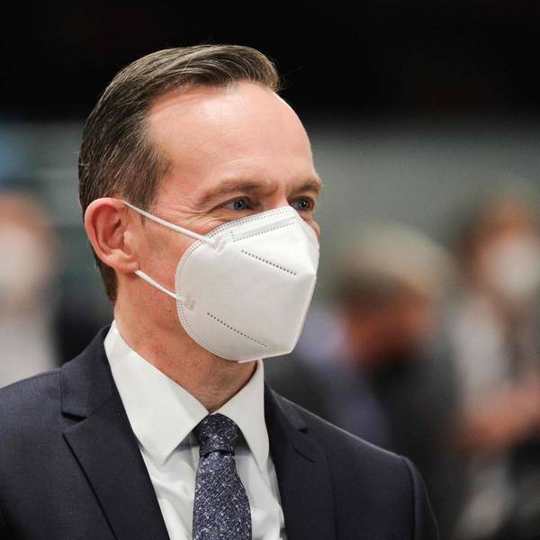 Volker Wissing mit Maske