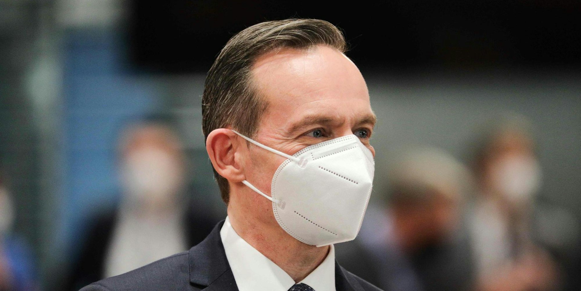 Volker Wissing mit Maske