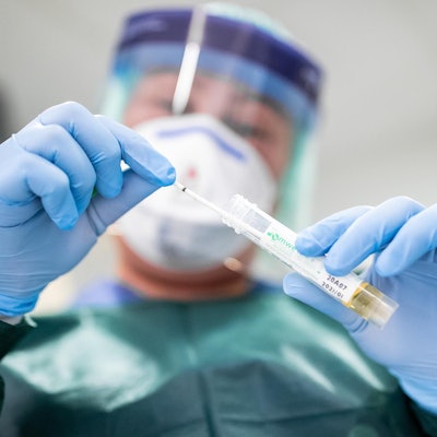 Corona Mundschutz dpa