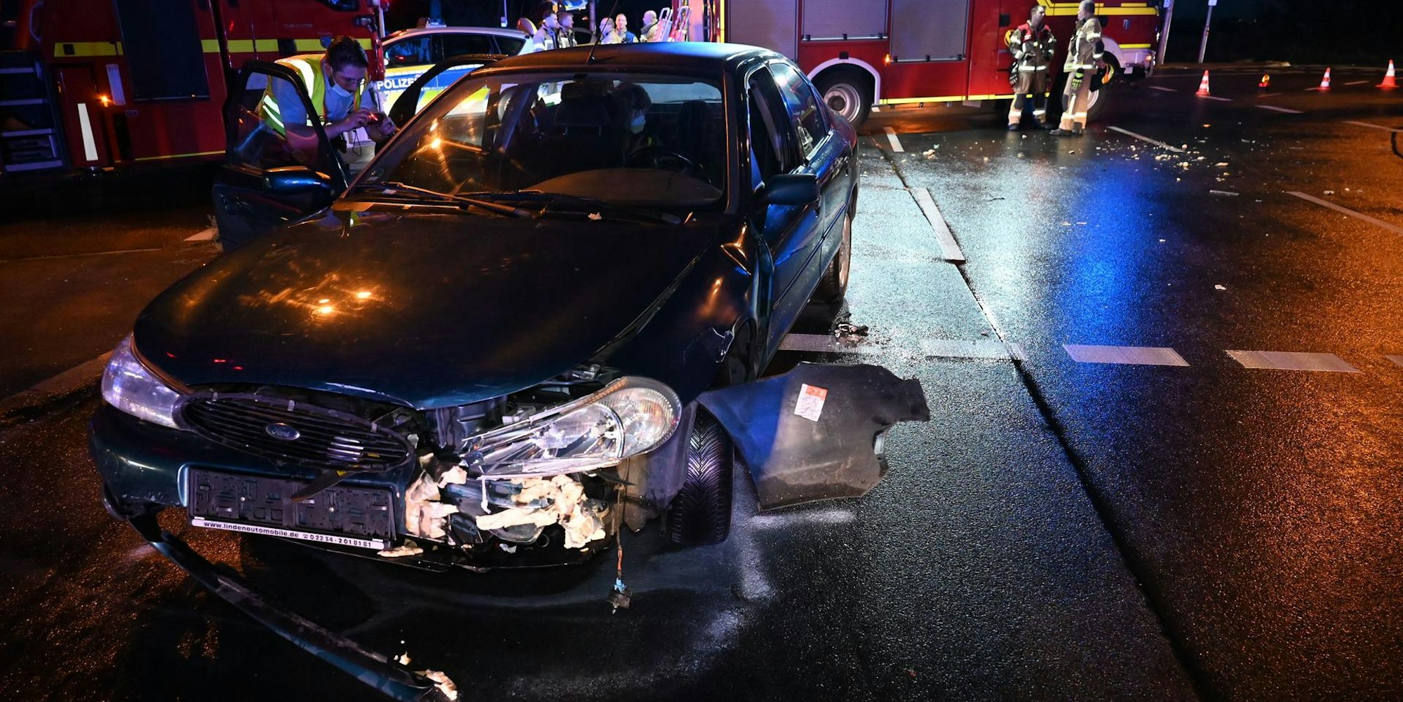 Unfall L 183 Brauweiler Ford