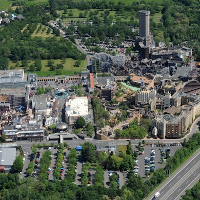 Phantasialand Brühl Luftaufnahme 2019