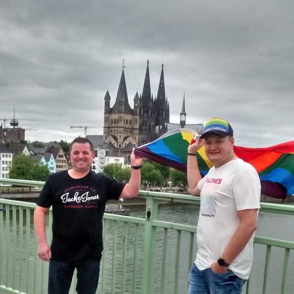 Alexander (rechts) und Sascha