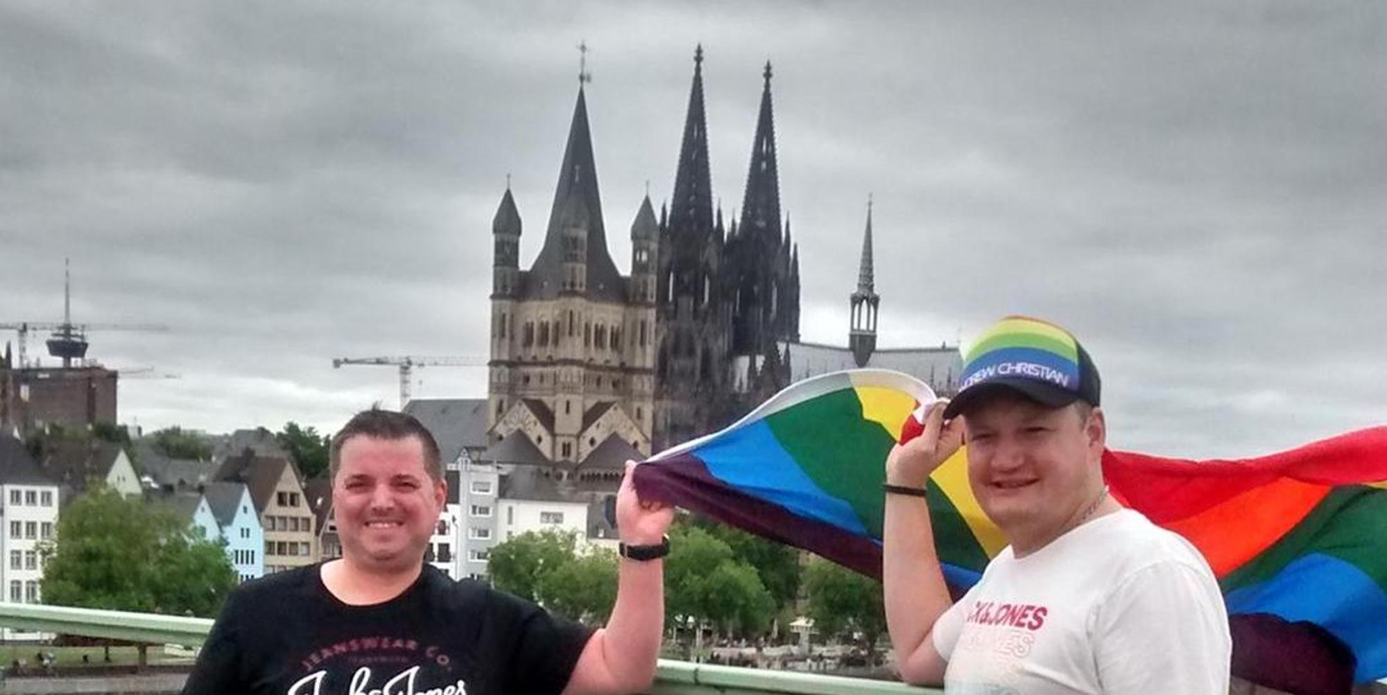Alexander (rechts) und Sascha