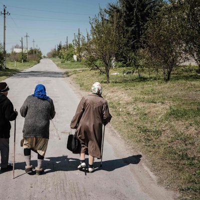 ältere Frauen Ukraine