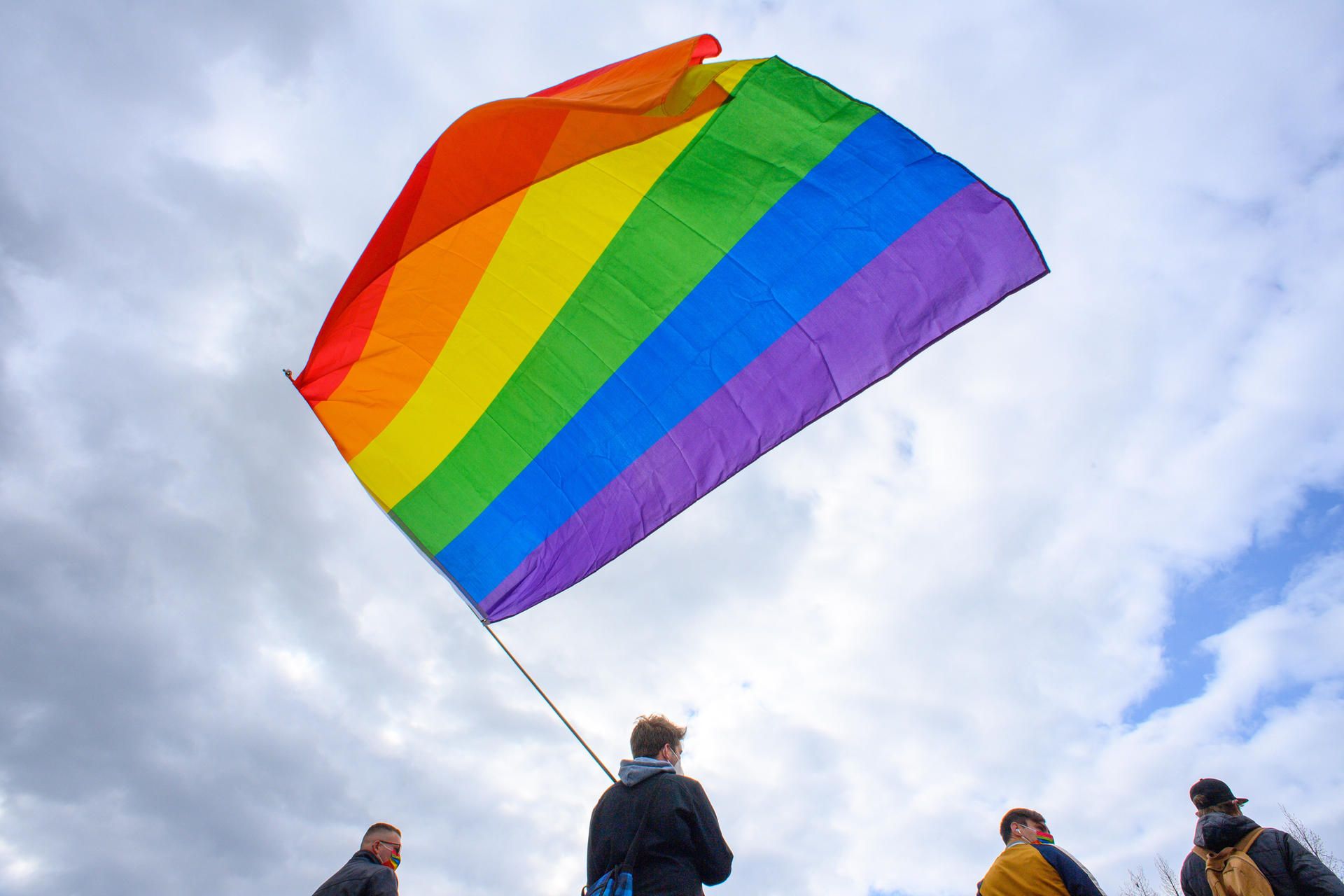 Regenbogenfahne Symbol