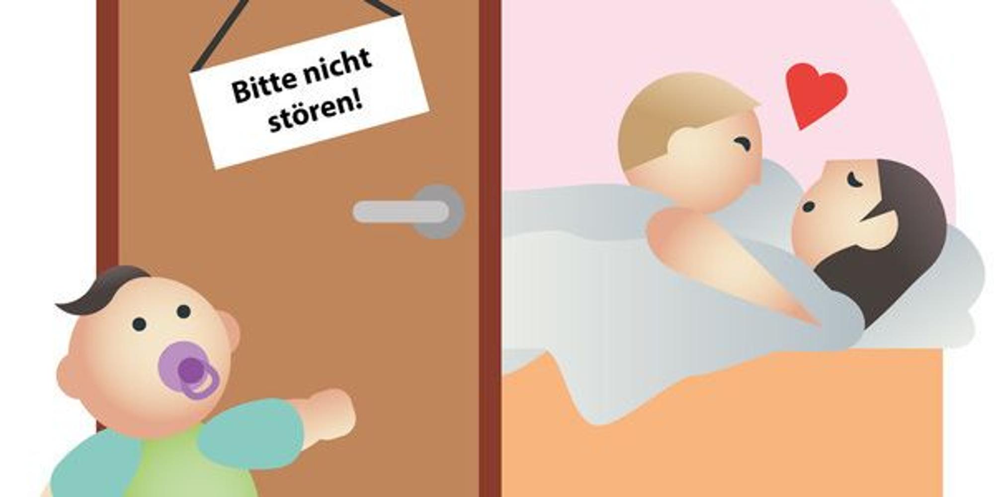Eltern beim Sex Kind platzt herein