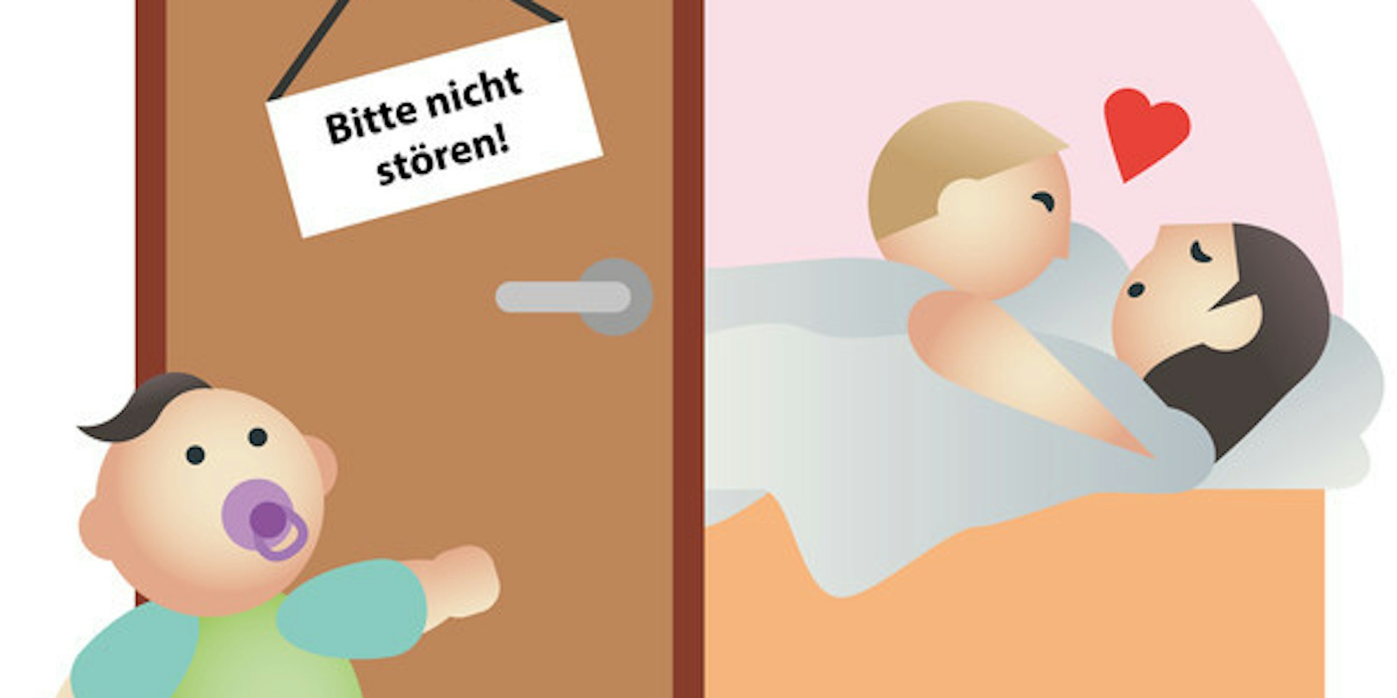 Eltern beim Sex Kind platzt herein