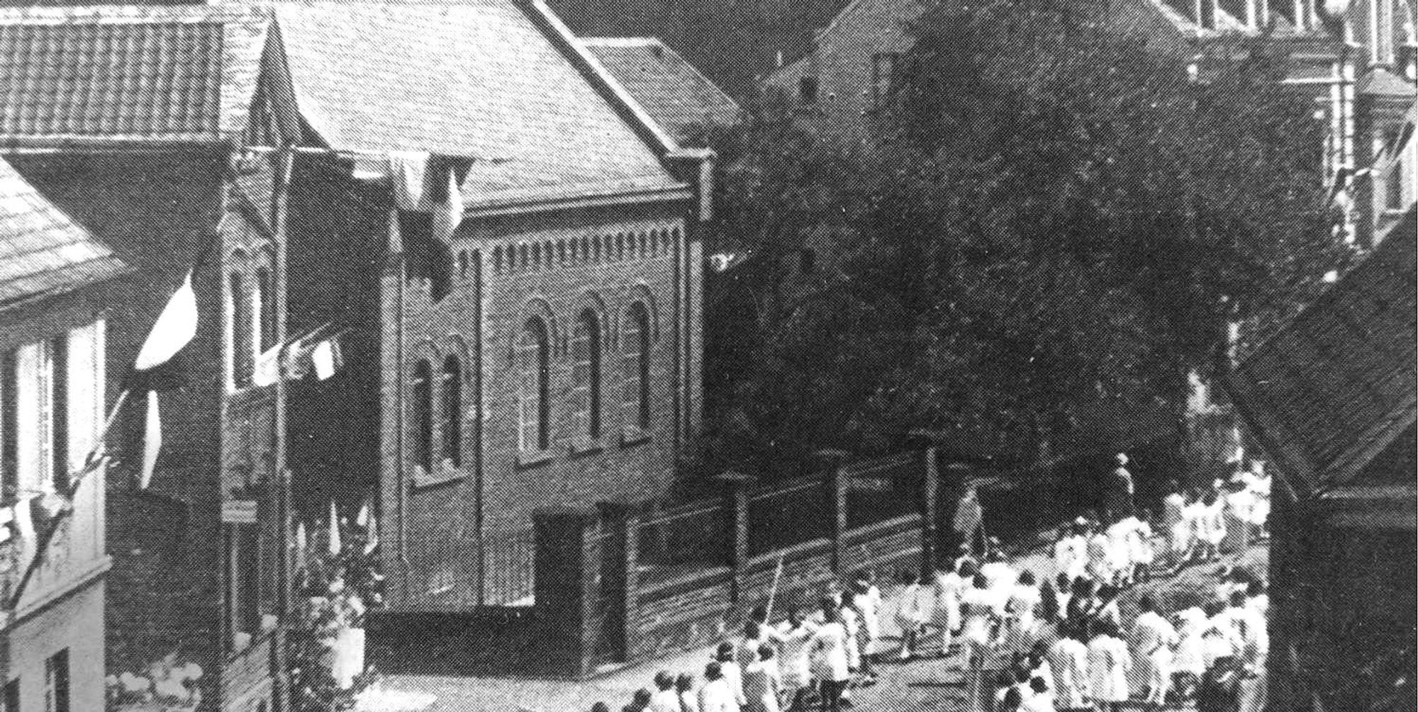 Al.01c Altstadtstraße Synagoge Opladen 30er Jahre Credit OGV