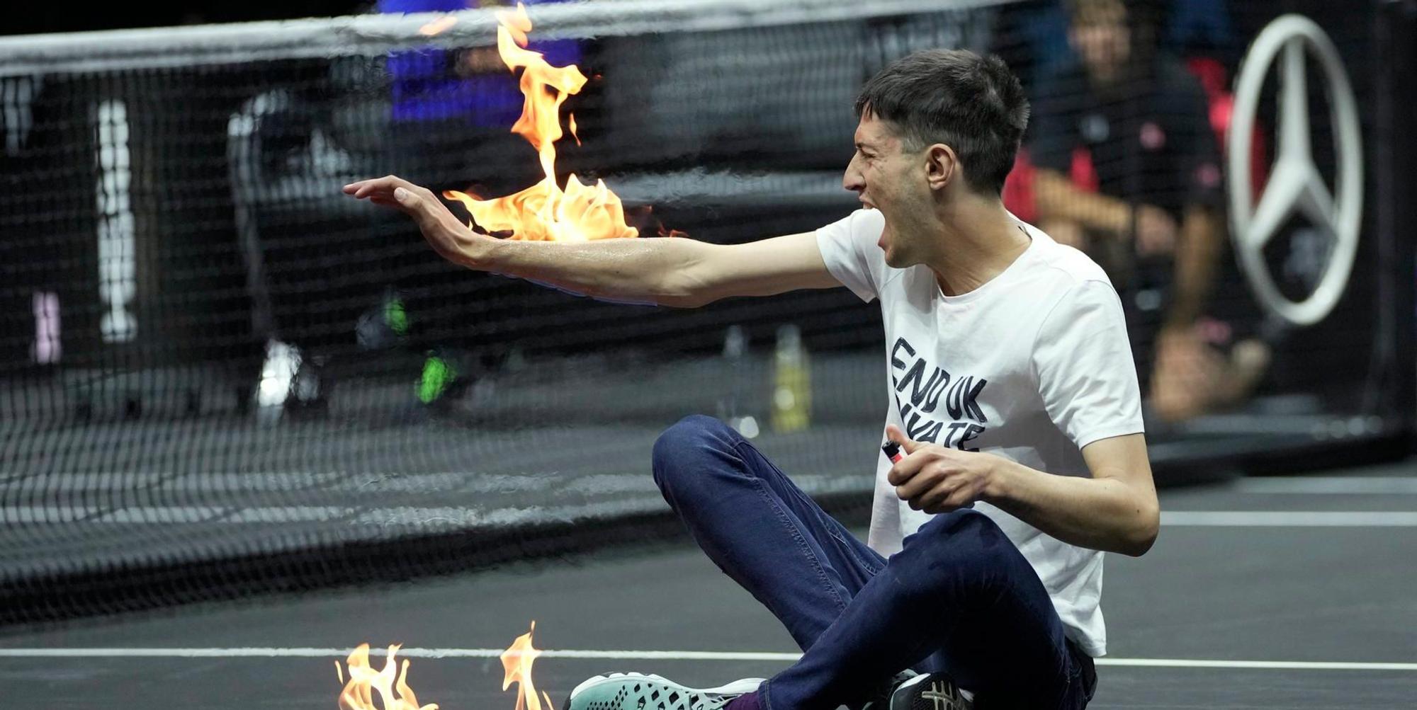 Laver Cup Feuer