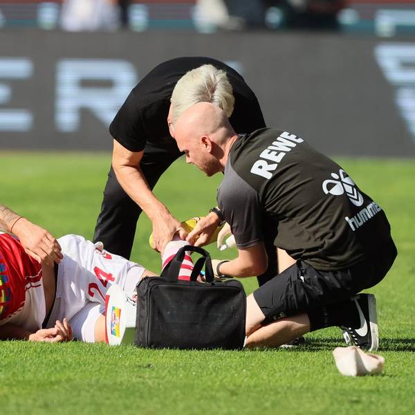 Chabot krümmt sich am Boden